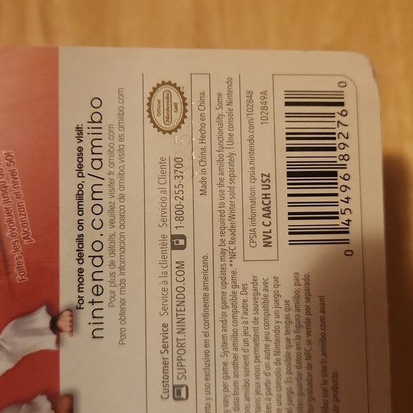 Nintendo Amiibo Ryu Super Smash Bros. Street Fighter Switch Wii U 3DS NEW - Picture 6 of 7